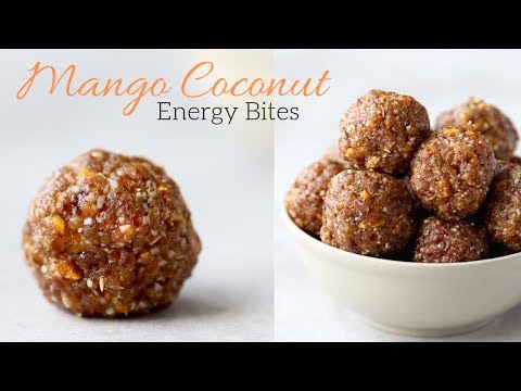 Mango Coconut Energy Bites