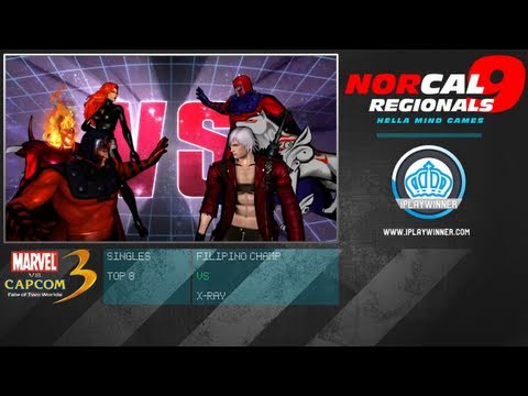 NCR9: Filipino Champ vs X-Ray - MVC3 Top 8