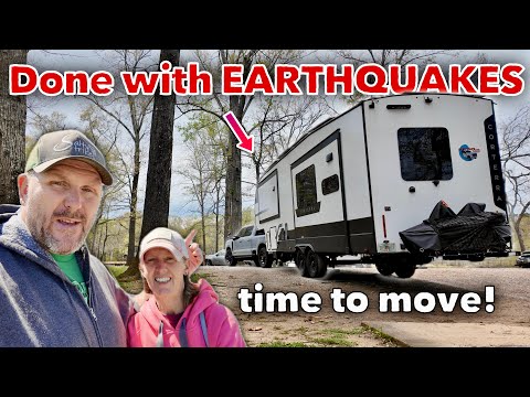Dodging disaster & putting the RV Roadmaster Comfort Ride slipper spring suspension to the test!