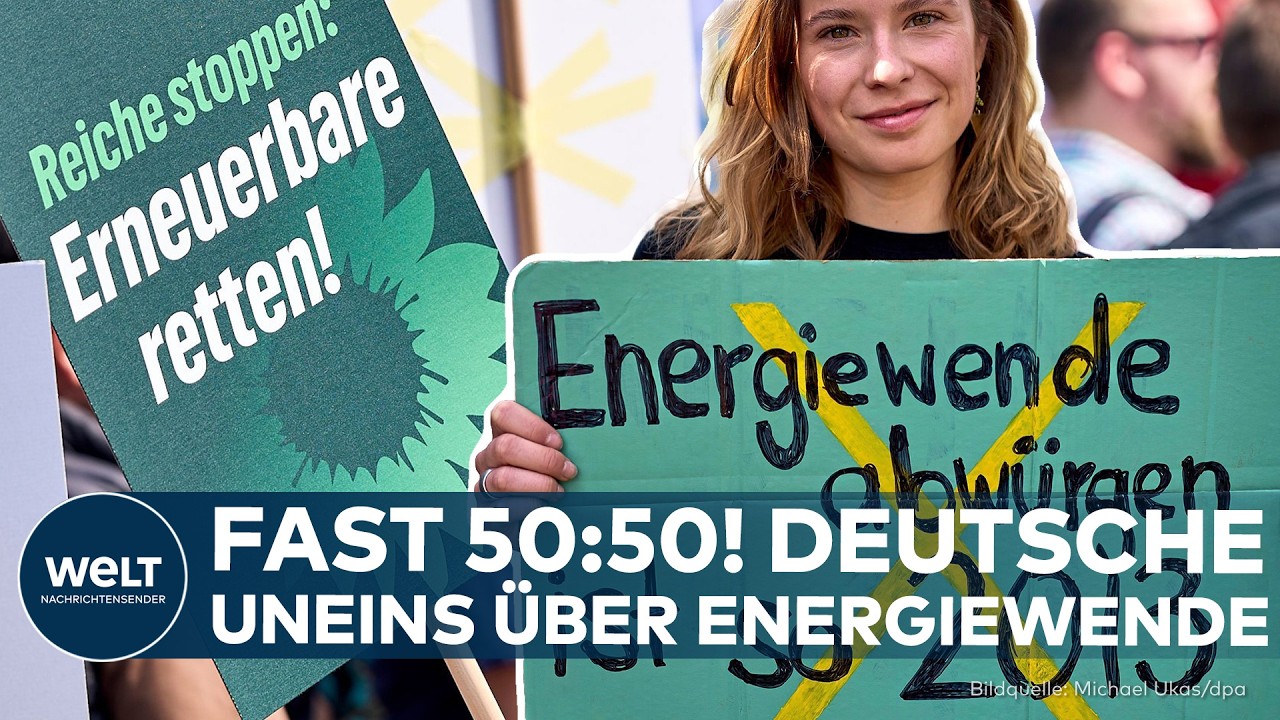 ENERGIE-STREIT: Deutschland uneinig – Energiewende spaltet die Nation!