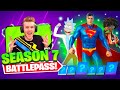 *NEW* SEASON 7 Rick & Morty BATTLEPASS In Fortnite! (Superman + More)