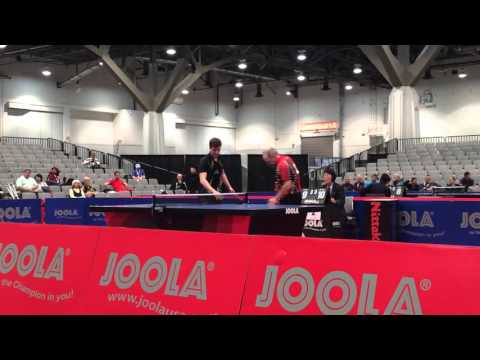60 year old Danny Seemiller - table tennis incredible comeback in 2014