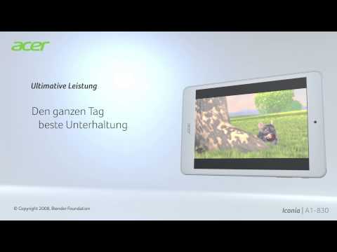 Acer Iconia A1-830 Tablet (Spot)