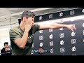 RYAN GARCIA SHOWS OFF SPEED IN SHADOW BOXING DURING MEDIA WORKOUT FOR FRANCISCO FONSECA