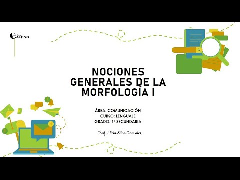 NOCIONES GENERALES DE LA MORFOLOGÍA I - 1° AÑO