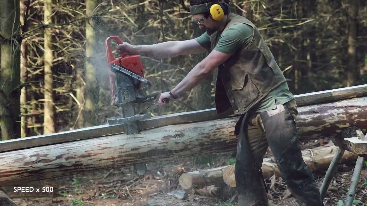 Milling Lumber in the Woods — video thumbnail