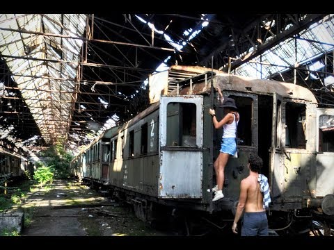Sneaking into Budapest's Abandoned Red Star Train Yard