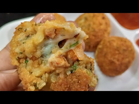 pizza Cheese Balls Recipe 🔥 Homemade Pizza Balls Recipe by saima'skitchenette