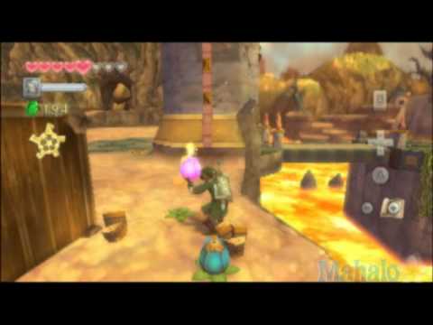 Legend of Zelda: Skyward Sword Walkthrough- Eldin Volcano pt. 6
