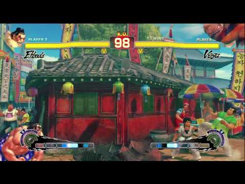 TAMANAPANTS (Honda) vs Agent Hoy (Gouken, Claw) - Super SF4 preview London