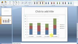 How to change chart date format in x axis? | Powerpoint 2007
