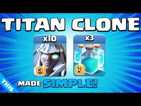 ELECTRO TITAN CLONE is INSANE!!! TH15 Attack Strategy | Clash of Clans