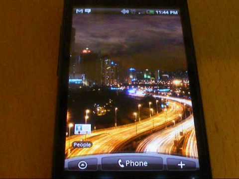City at Night Live Wallpaper Video