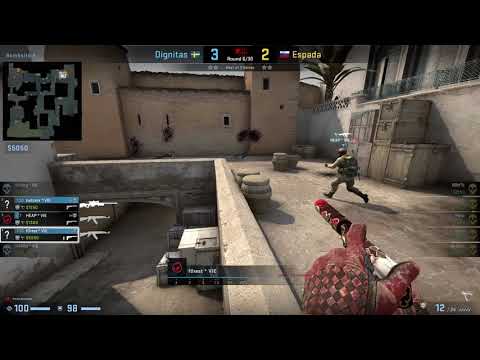 CS:GO POV Demo Dignitas f0rest (22/9) vs ESPADA (de_dust2)