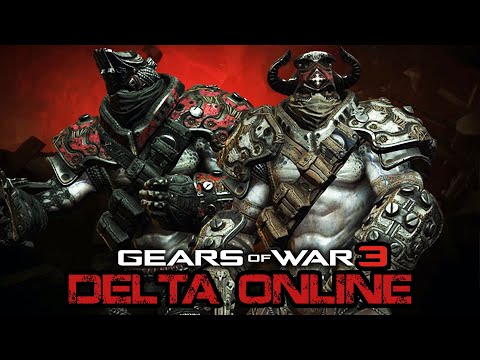 Gears of War 3 PC Delta Online - All Characters, Weapon Skins, Modes & Maps!