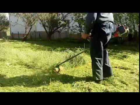 Видео Мотокоса OLEO-MAC 741 в работе