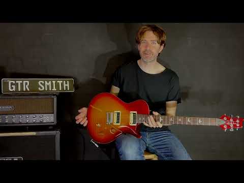 + New Video PRS 2004 Single Cut Cherry Burst 10 Top USA Made 20th Anniversary Guitar + Case image 26
