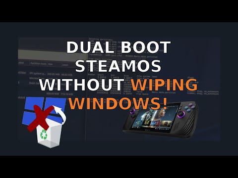 Dual Boot SteamOS Next to an Existing Windows Installation