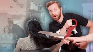 The Try Guys Cut Off Their Employee's Hair