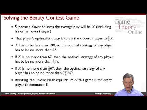 GTO-1-06: Strategic Reasoning and the Keynes Beauty Contest Game