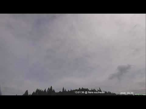 奈良の星空 天の川のライブカメラ映像