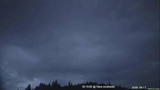 奈良星空ライブカメラ 火球見えるかな？　宇陀市 ／ Starry night over Nara,Japan / livecam live webcam