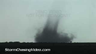 preview picture of video '6/14/2014 Stockton, KS Tornado Up Close B-Roll'