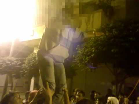 مظاهرة مسائية بقيادة عبد الباسط الساروت في حي البياضة في مدينة حمص