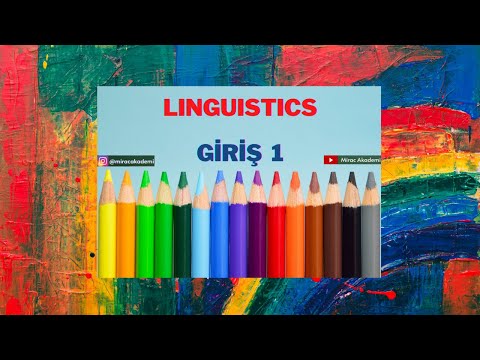 1) Giriş - I / Linguistics (İNGİLİZCE ÖABT)