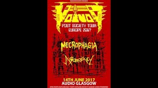 Voivod (CAN) - Live at Audio, Glasgow 14th June 2017 FULL SHOW HD
