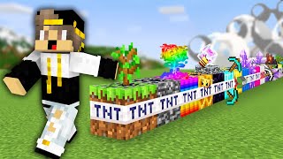 ماين كرافت ولكن جربت انواع جديدة من الtnt الخارقة custom tnt