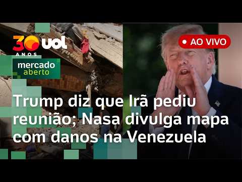 Trump tem poder ampliado na Suprema Corte e marca reunião com Irã; Terremoto na Venezuela e+ ao vivo