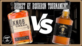 Knob Creek Small Batch VS Jim Beam Black 7 Year - Round 1, Match 2 | Budget KY Bourbon Bracket