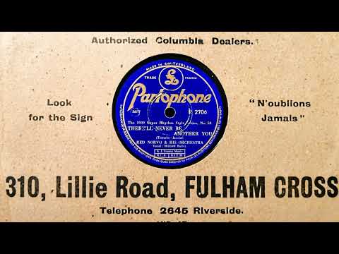 Mildred Bailey and Red Norvo Orchestra - There´ll Never Be Another You, New York 1939