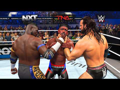 WWE Royal Rumble But Each Brand Has 10 Entrants!