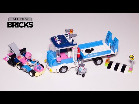 Vidéo LEGO Friends 41348 : Le camion de service