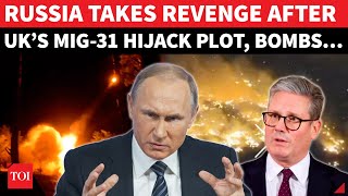 Russia BOMBS Giant Airbase, Home To F-16s; Revenge Attack After UK-Ukraine’s MiG-31 Hijack Bid