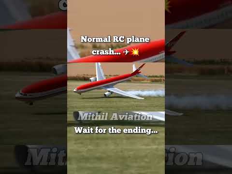 It's not a normal RC crash.... 🪦💀⚠️ #aviation #md11 #aircraft #rc