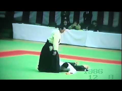 1986年 合気道演武会 多田宏 師範 Hiroshi Tada 9° dan Shihan - Embukai 1986