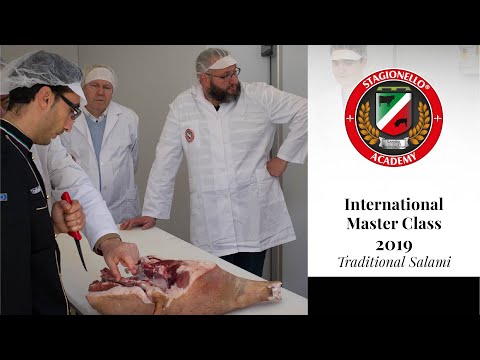 🇬🇧 International Master Class 2019 Traditional Salami