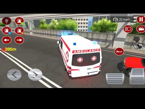 American Ambulance Emergency Simulator 2021 - Best Android Gameplay