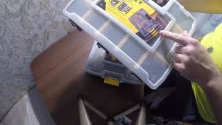 Распаковка Органайзера Stanley Sort Master Junior 1-97-483 (375 x 65 x 292 мм ) из rozetka.com.ua