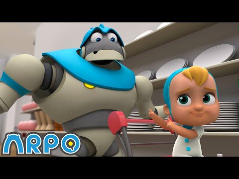 ARPO the Robot | Accidents Happen!! | Funny Cartoons for Kids | Arpo & Daniel