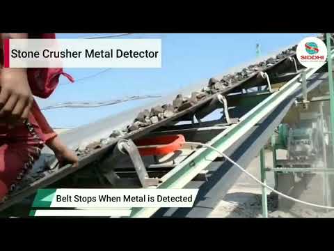Stone Crusher Metal Detector Machine For Industrial Use