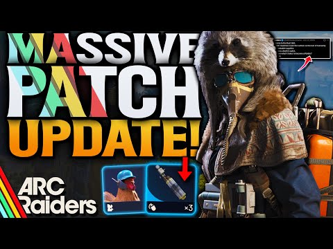 ARC Raiders HUGE PATCH UPDATE! New Skins & BIG Nerf!