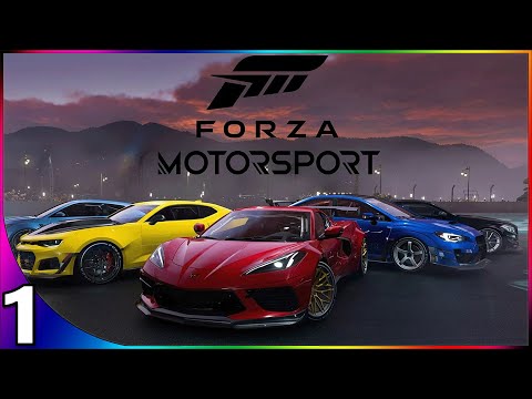 FORZA MOTORSPORT Let's Play Part 1 Gameplay Walkthrough Playthrough