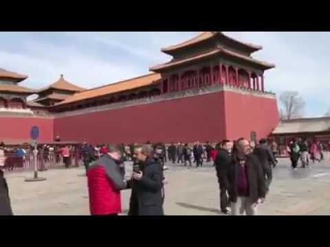Beautiful #Adhan being given at Tiananmen Square by A K Muazzin.