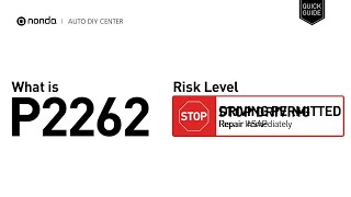 Meaning of OBD p2262