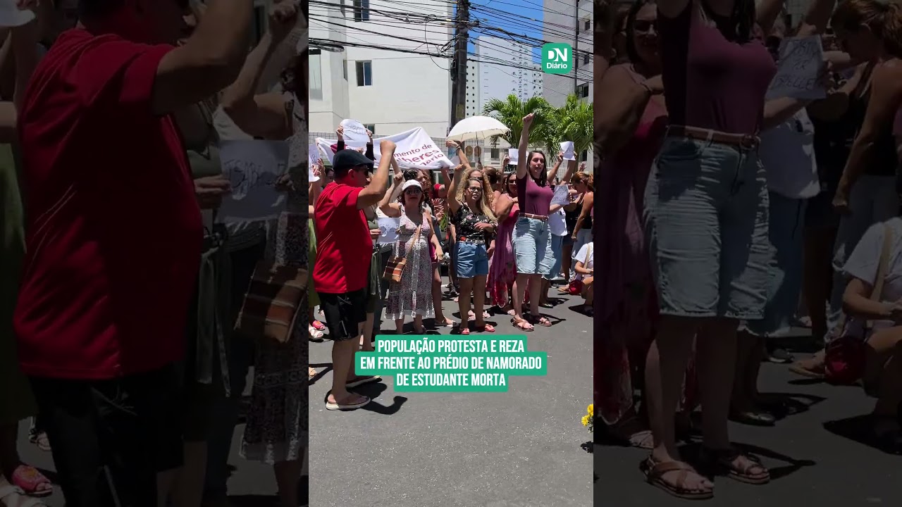 Imagem da notícia Manifestantes pedem Justiça e respostas sobre morte da estudante Isabelle Caracristi em Fortaleza