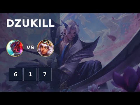 [ Dzukill ] Yone TOP vs Qiyana 6/1/7 | EUW MASTER | LOL Season 2022